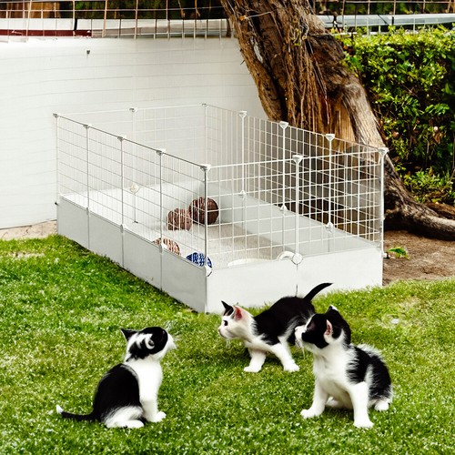 Panel pet dog pen foldable - pen,