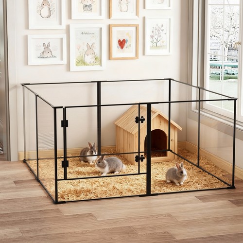 Clear acrylic dog - clear,