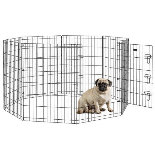 Pawhut panel diy dog pen - pawhut,