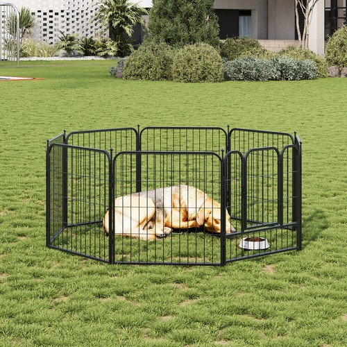 Panel dog playpen - metal, pet