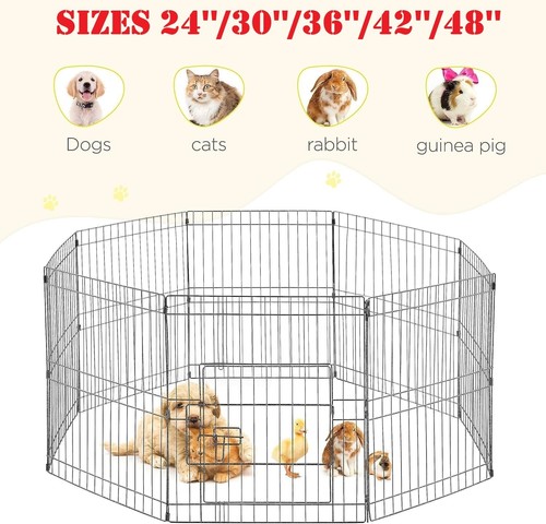 Dog pet pen panel metal - pet,