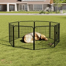 8 Panel Dog Playpen Metal Pet