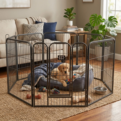 Heavy duty medium playpen - heavy,
