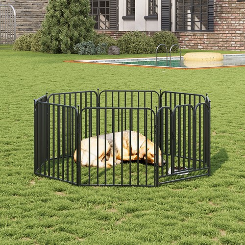 Panels dog playpen metal pet - panels,